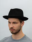 Шляпа CHRISTYS арт. EPSOM cso100009 (черный)